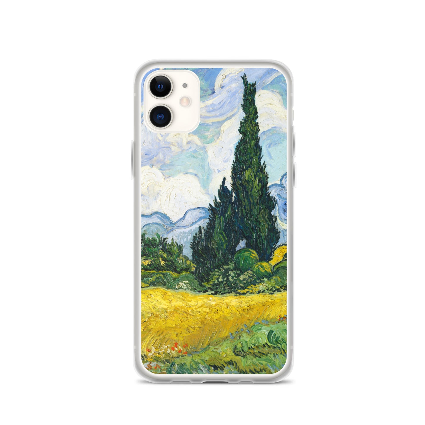 Wheat Field with Cypresses Van Gogh Clear Case for iPhone®