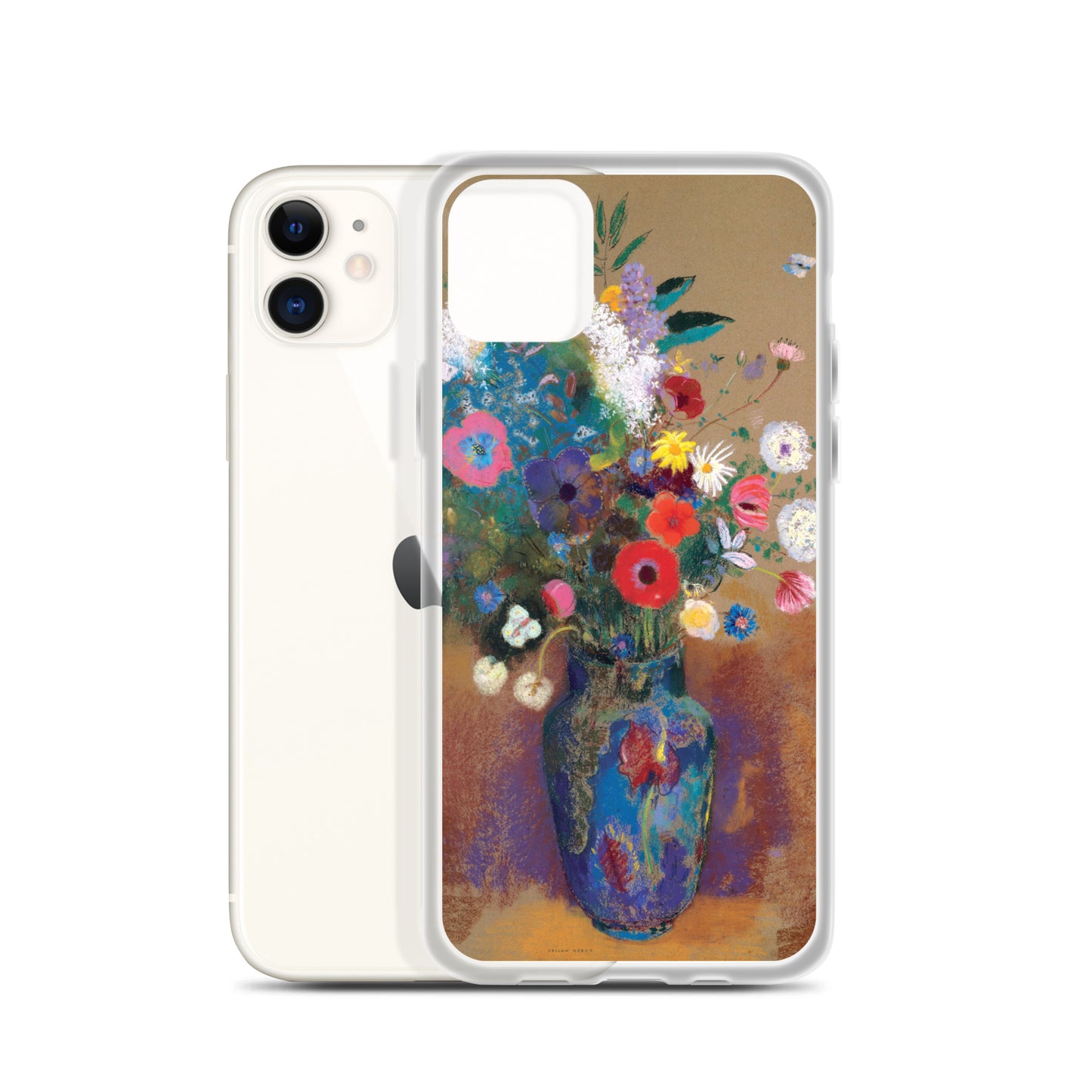 Bouquet of Flowers Odilon Redon Clear Case for iPhone®