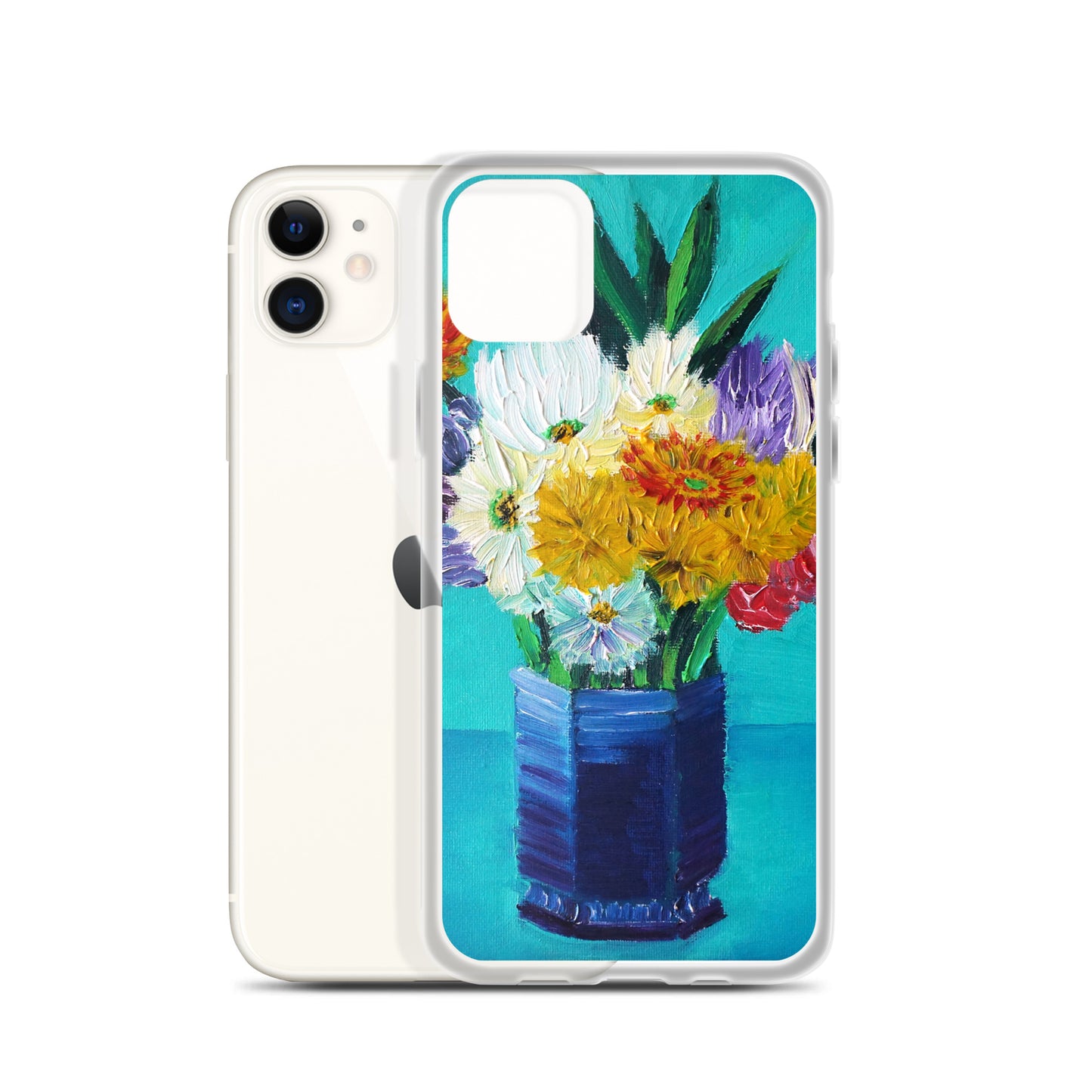 Bouquet of Flowers Clear Case for iPhone®