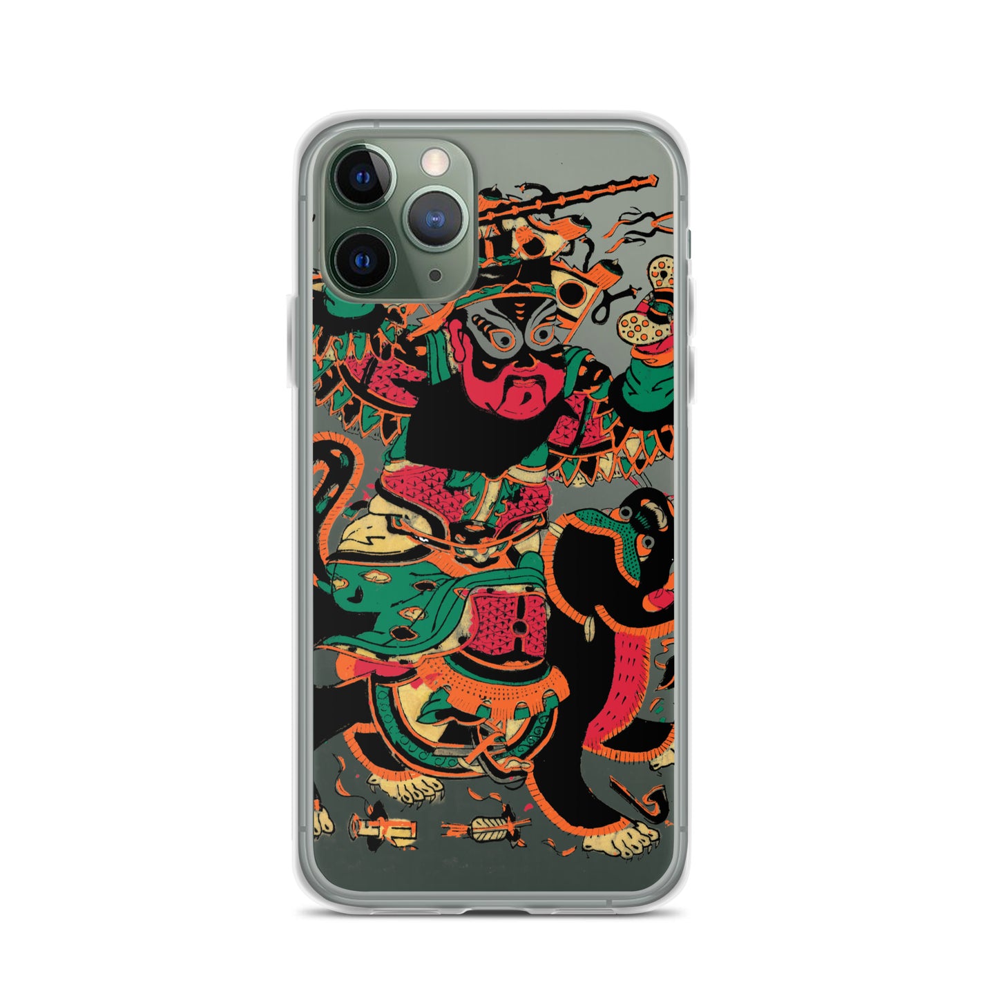 Door Guard Zhao Gongming Clear Case for iPhone®