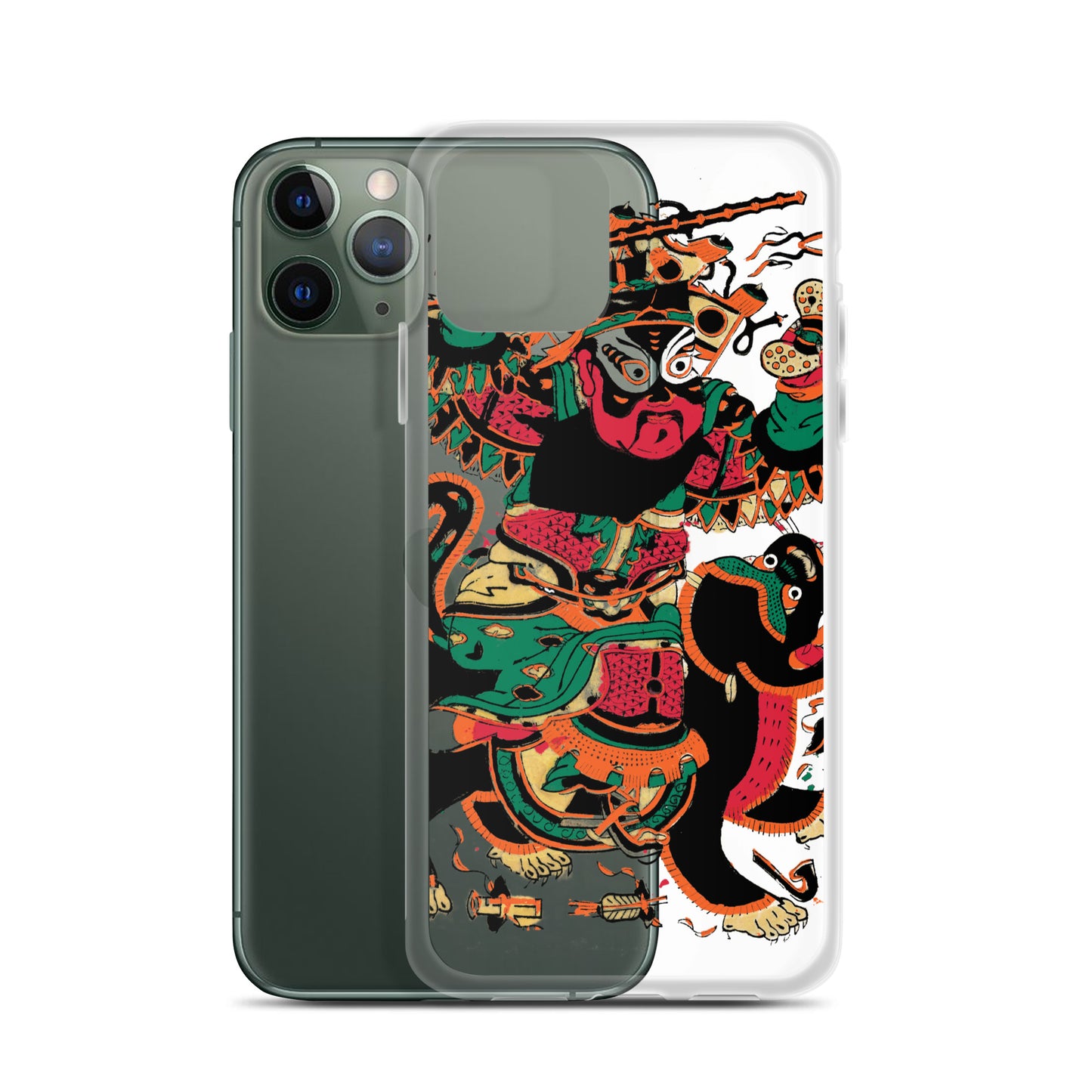 Door Guard Zhao Gongming Clear Case for iPhone®