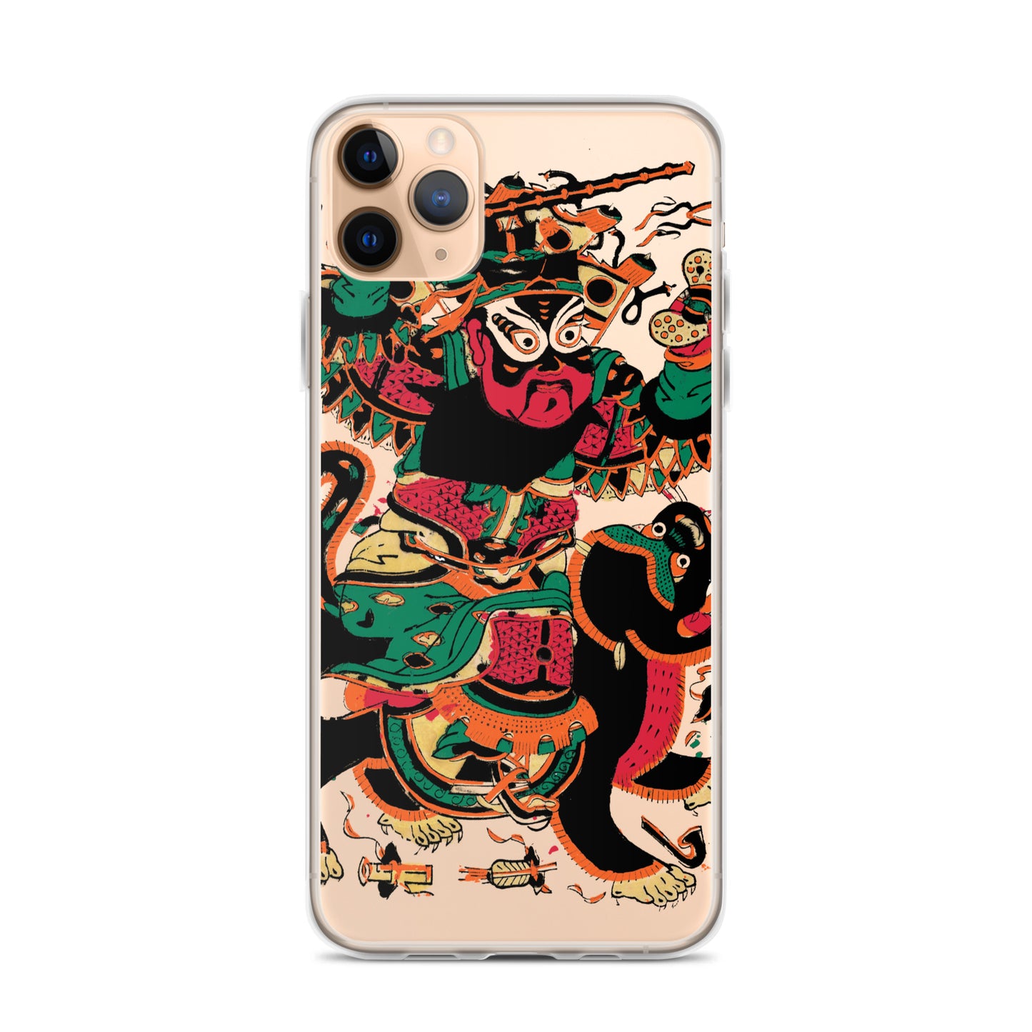 Door Guard Zhao Gongming Clear Case for iPhone®