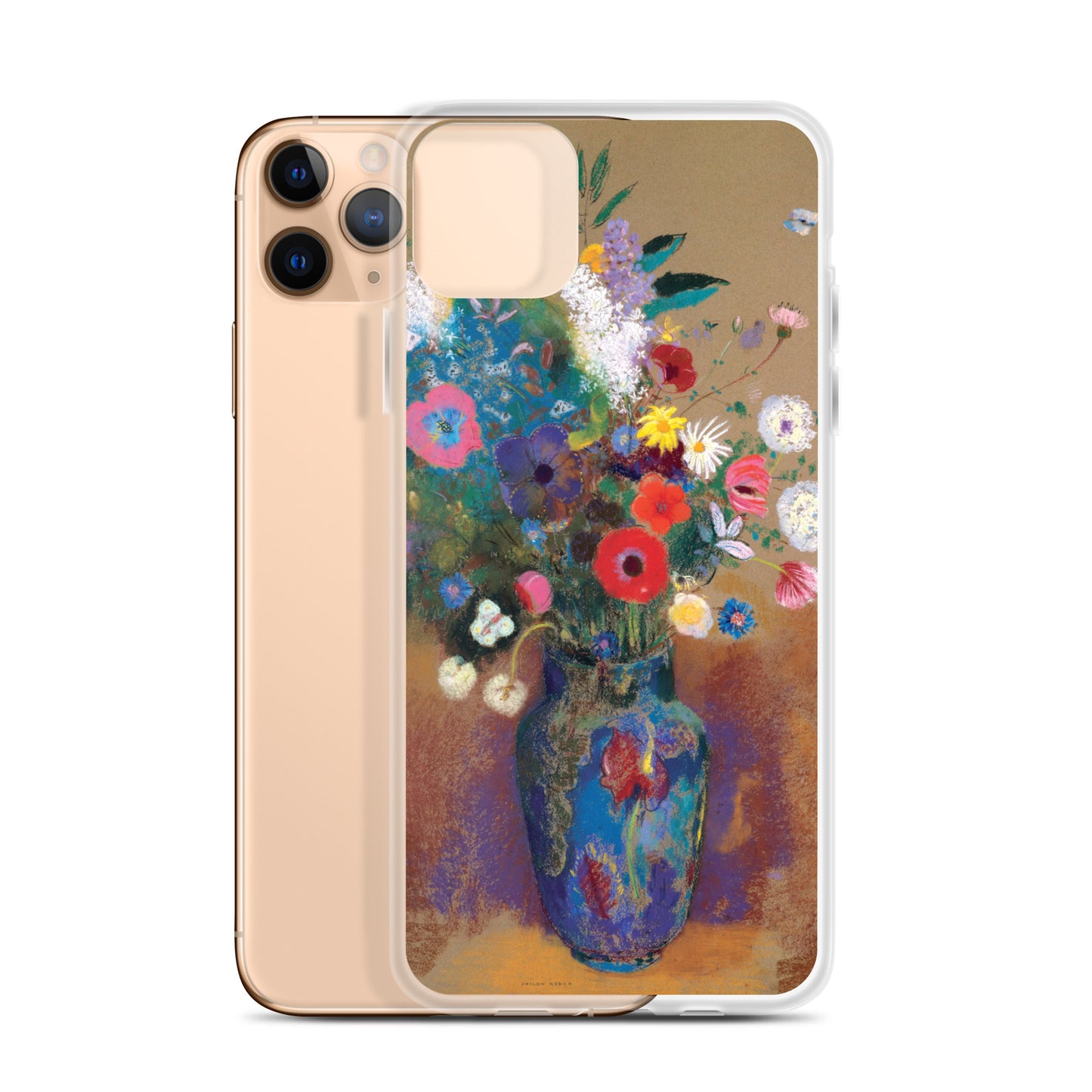 Bouquet of Flowers Odilon Redon Clear Case for iPhone®