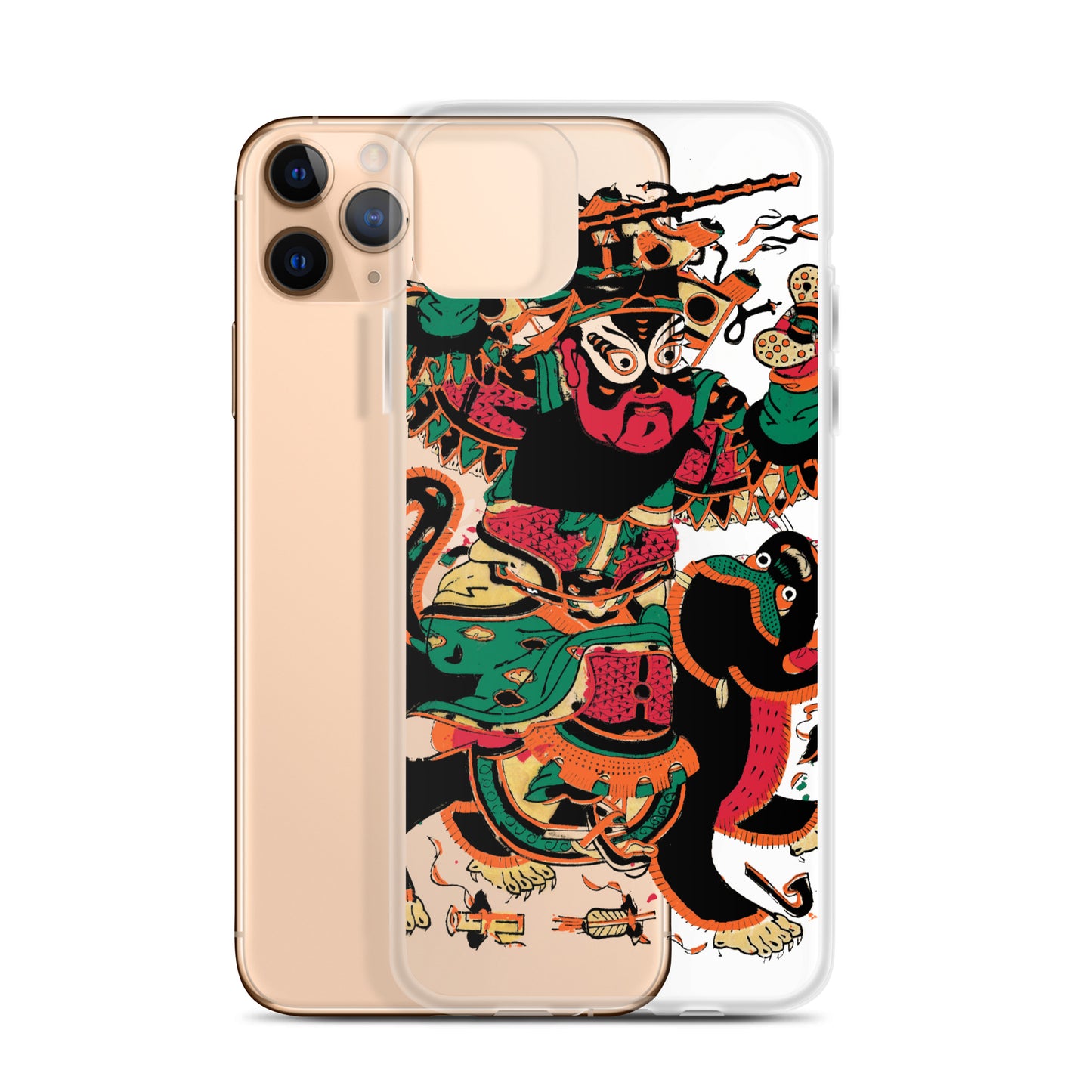 Door Guard Zhao Gongming Clear Case for iPhone®