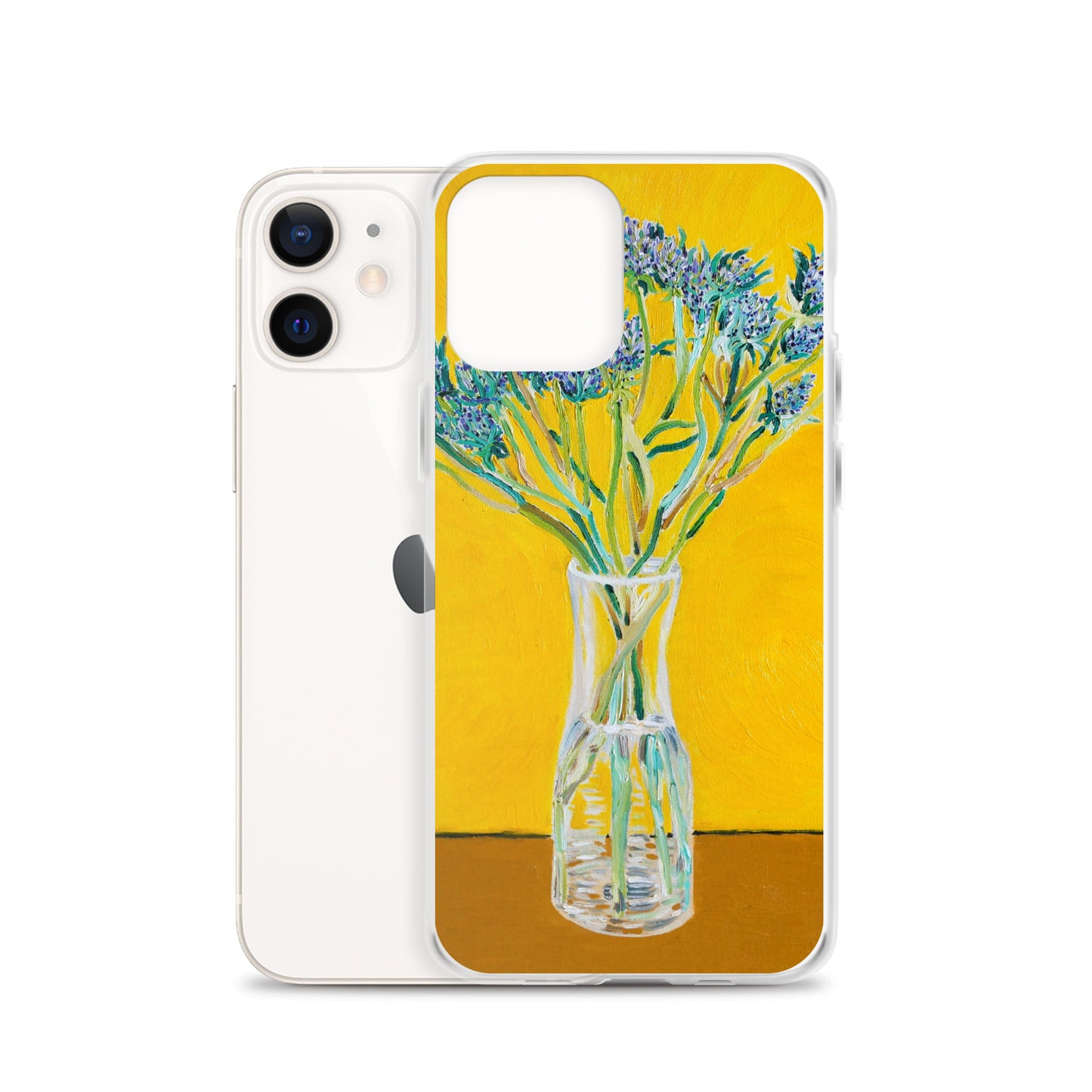 Bouquet of Flower Thistles Clear Case for iPhone®