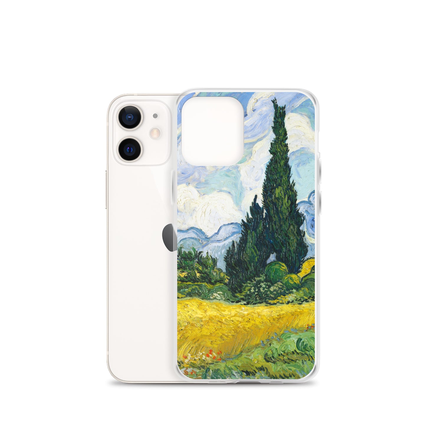 Wheat Field with Cypresses Van Gogh Clear Case for iPhone®