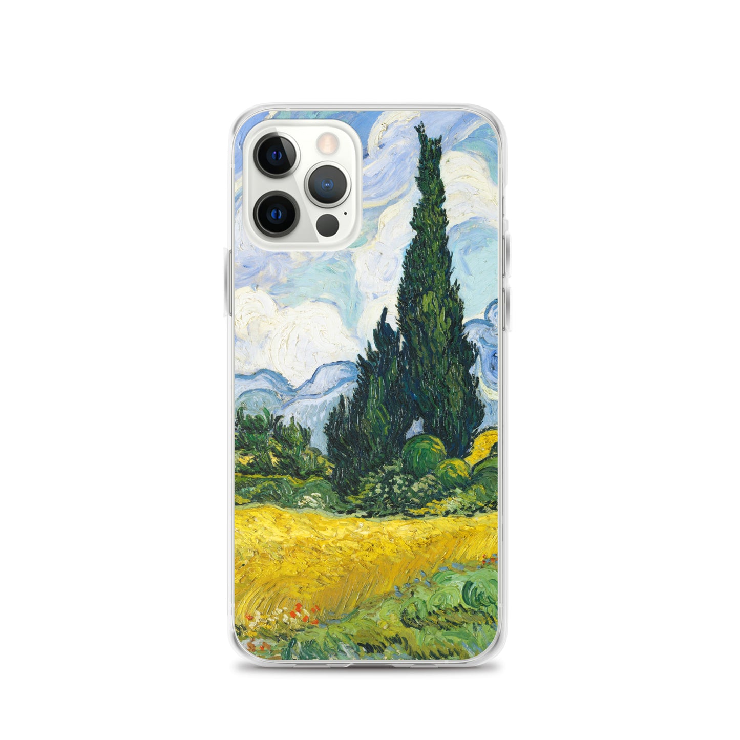 Wheat Field with Cypresses Van Gogh Clear Case for iPhone®