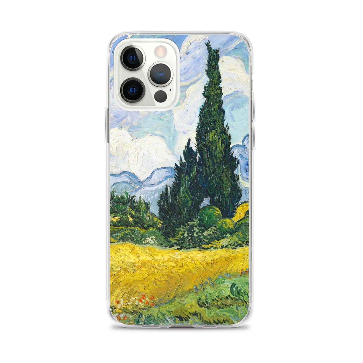Wheat Field with Cypresses Van Gogh Clear Case for iPhone®