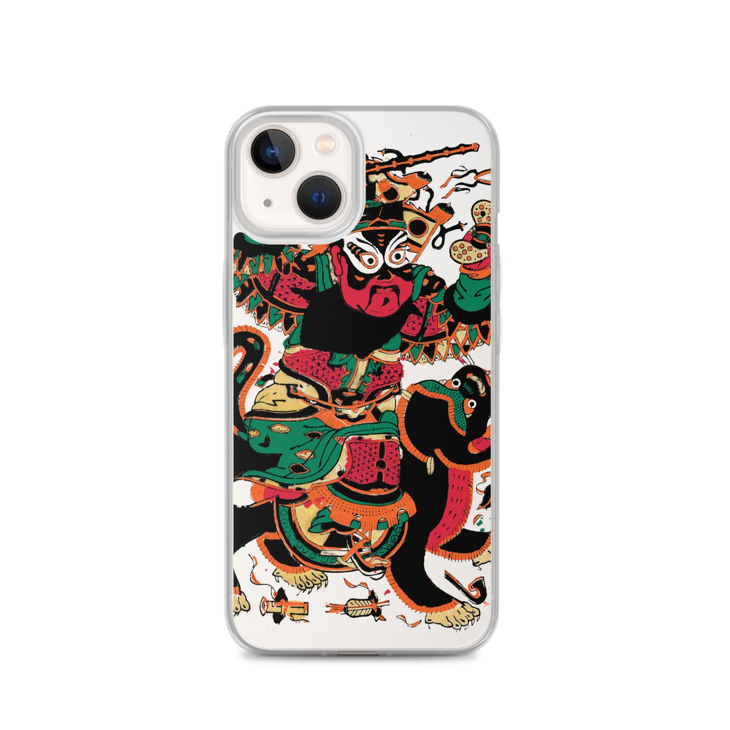 Door Guard Zhao Gongming Clear Case for iPhone®