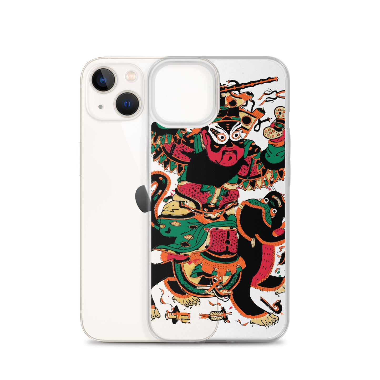 Door Guard Zhao Gongming Clear Case for iPhone®
