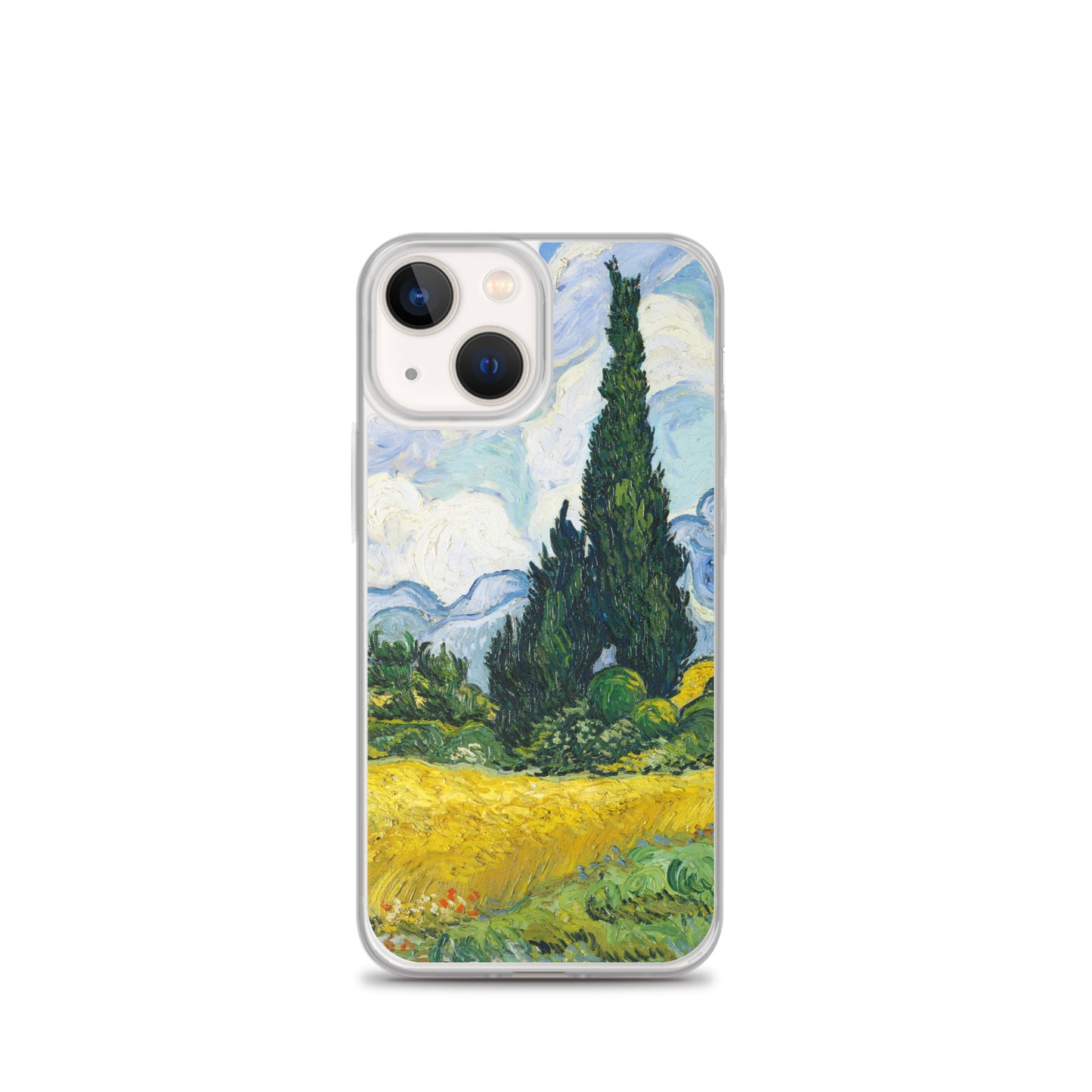 Wheat Field with Cypresses Van Gogh Clear Case for iPhone®