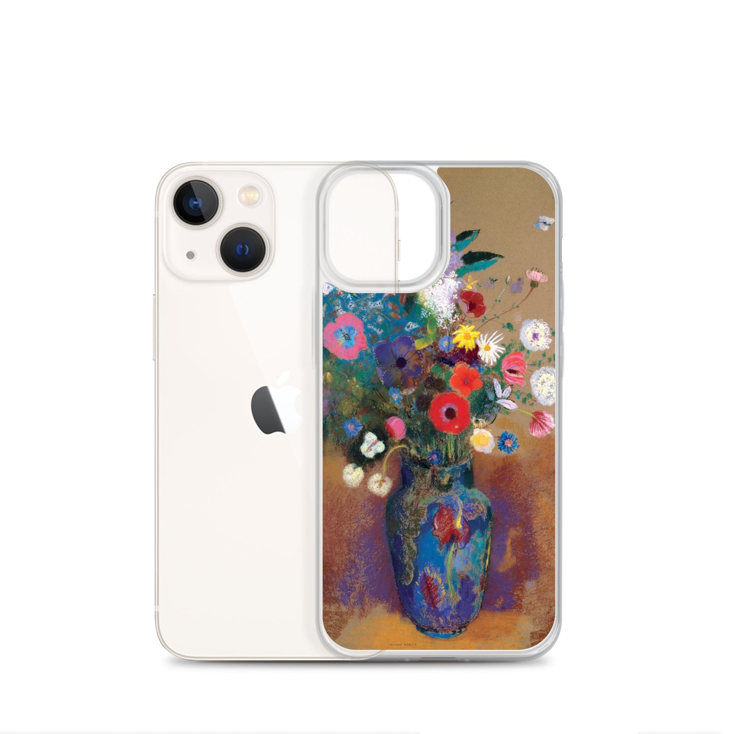 Bouquet of Flowers Odilon Redon Clear Case for iPhone®