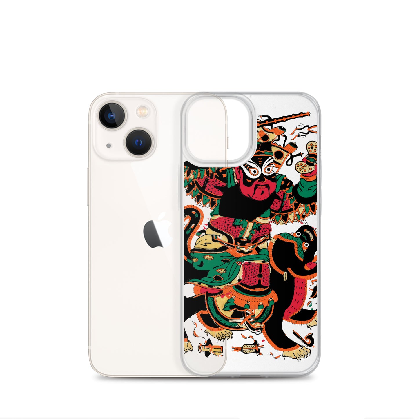 Door Guard Zhao Gongming Clear Case for iPhone®