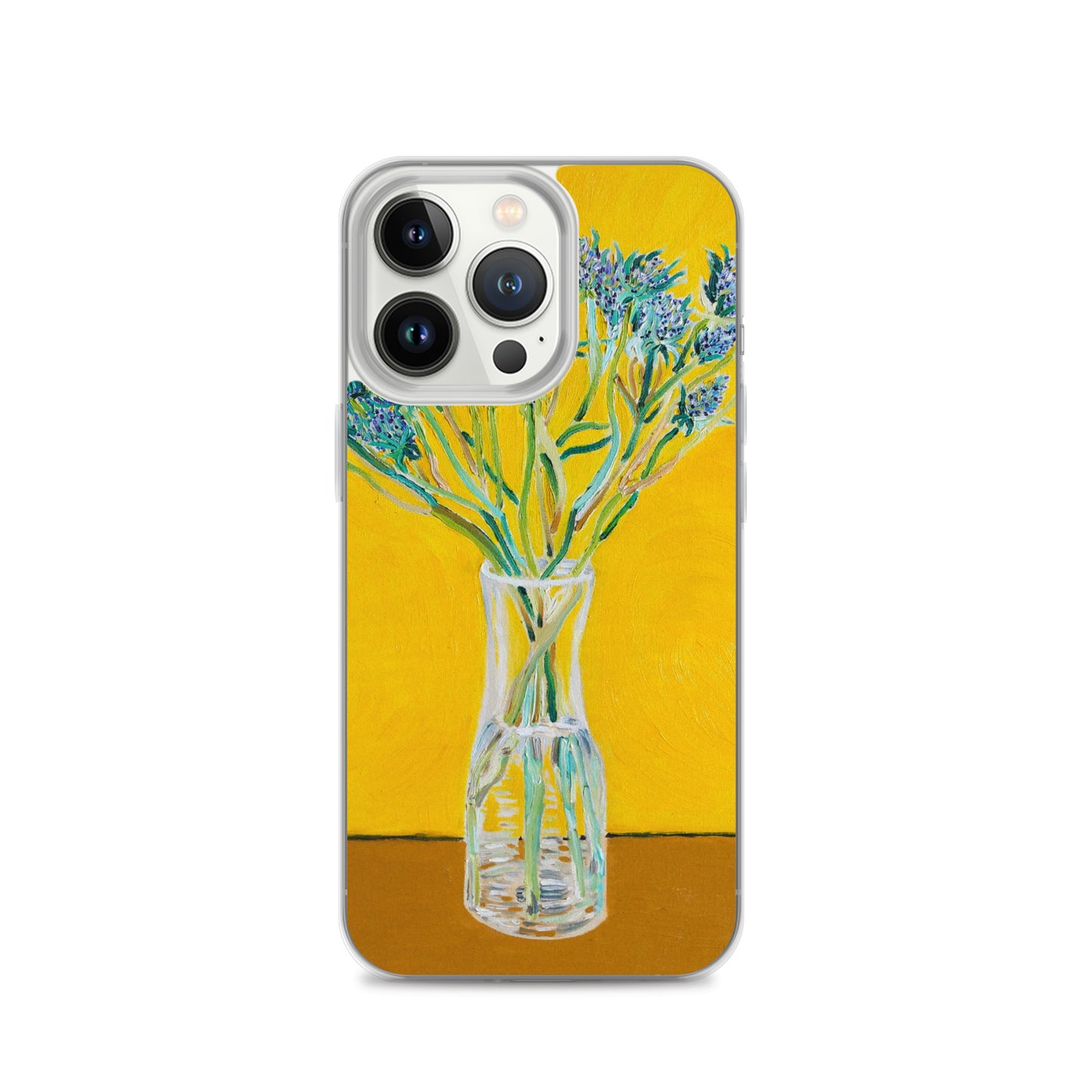 Bouquet of Flower Thistles Clear Case for iPhone®
