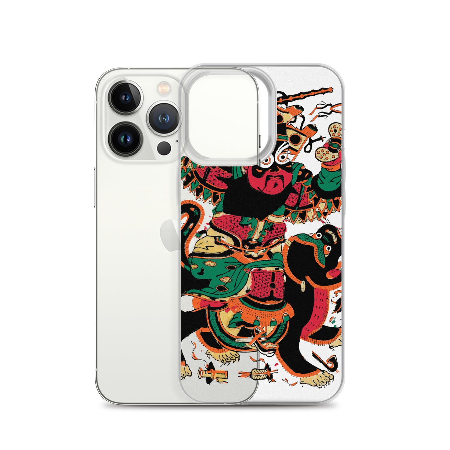Door Guard Zhao Gongming Clear Case for iPhone®