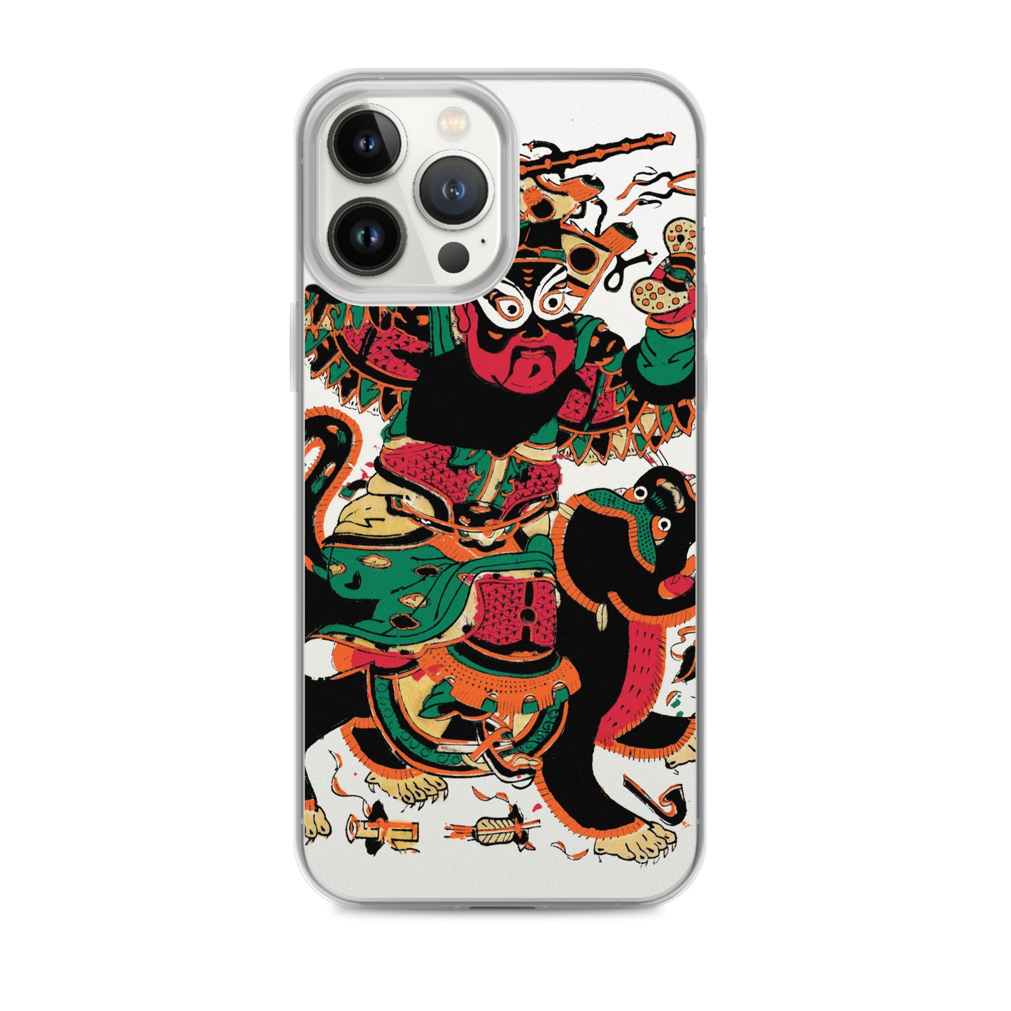 Door Guard Zhao Gongming Clear Case for iPhone®