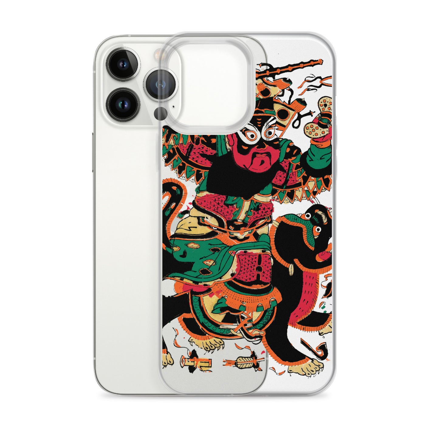 Door Guard Zhao Gongming Clear Case for iPhone®