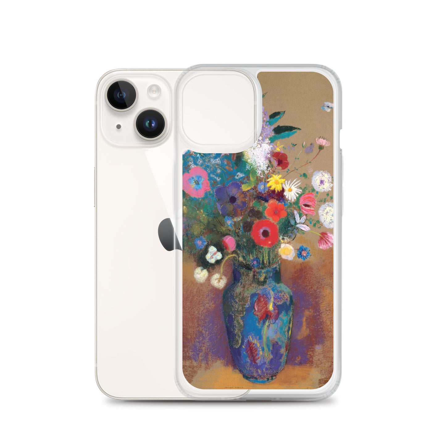 Bouquet of Flowers Odilon Redon Clear Case for iPhone®