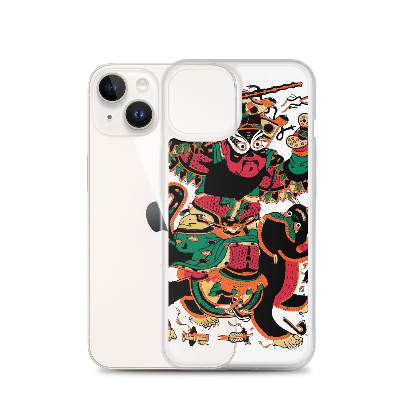 Door Guard Zhao Gongming Clear Case for iPhone®