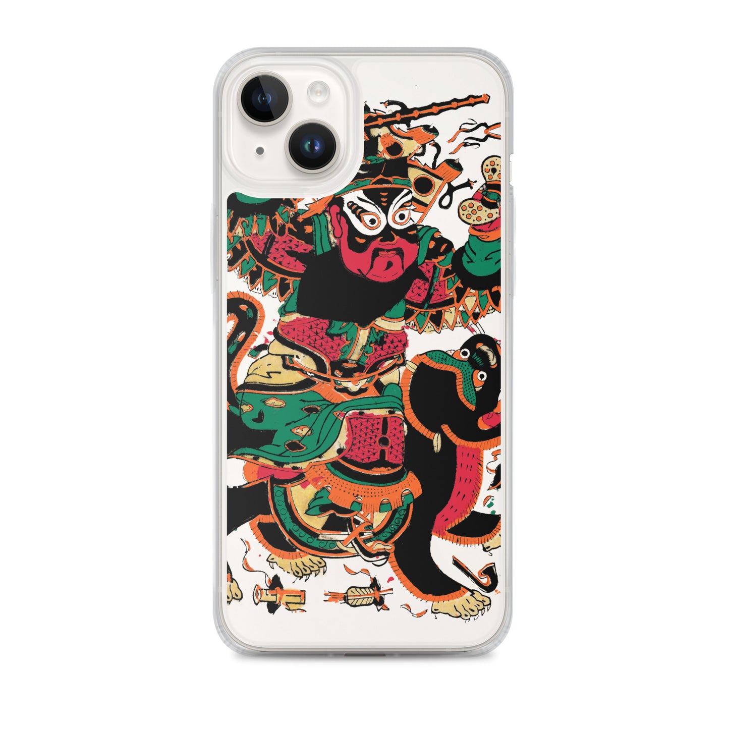 Door Guard Zhao Gongming Clear Case for iPhone®