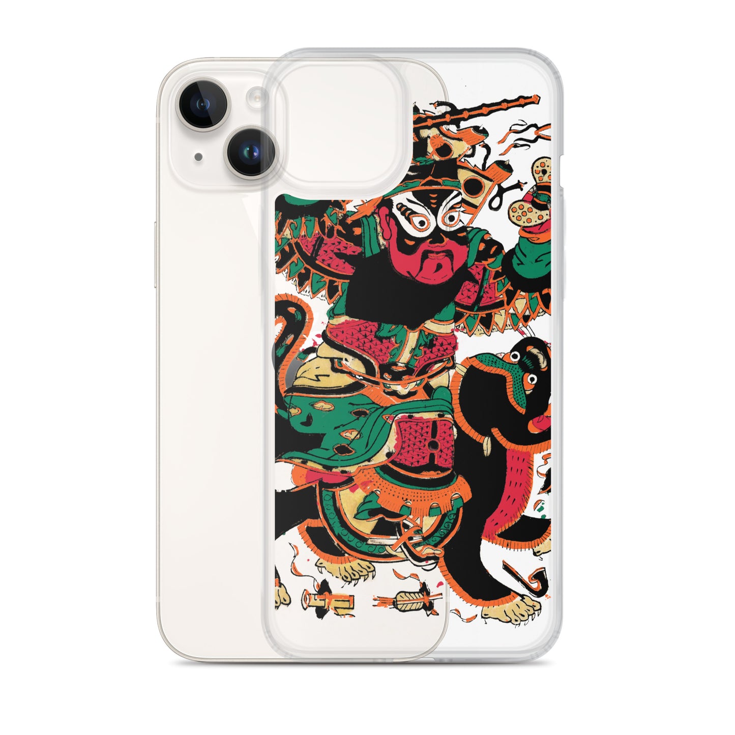 Door Guard Zhao Gongming Clear Case for iPhone®