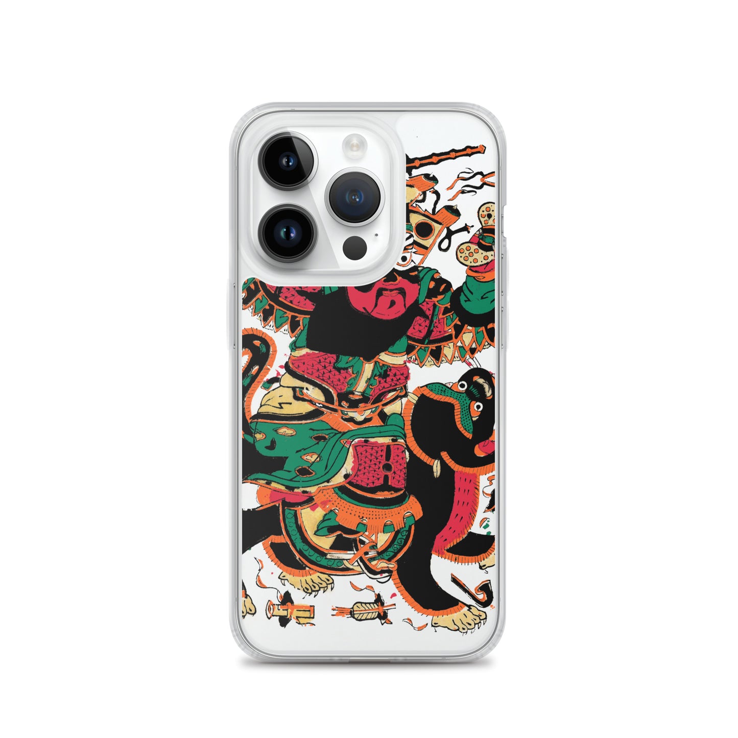 Door Guard Zhao Gongming Clear Case for iPhone®