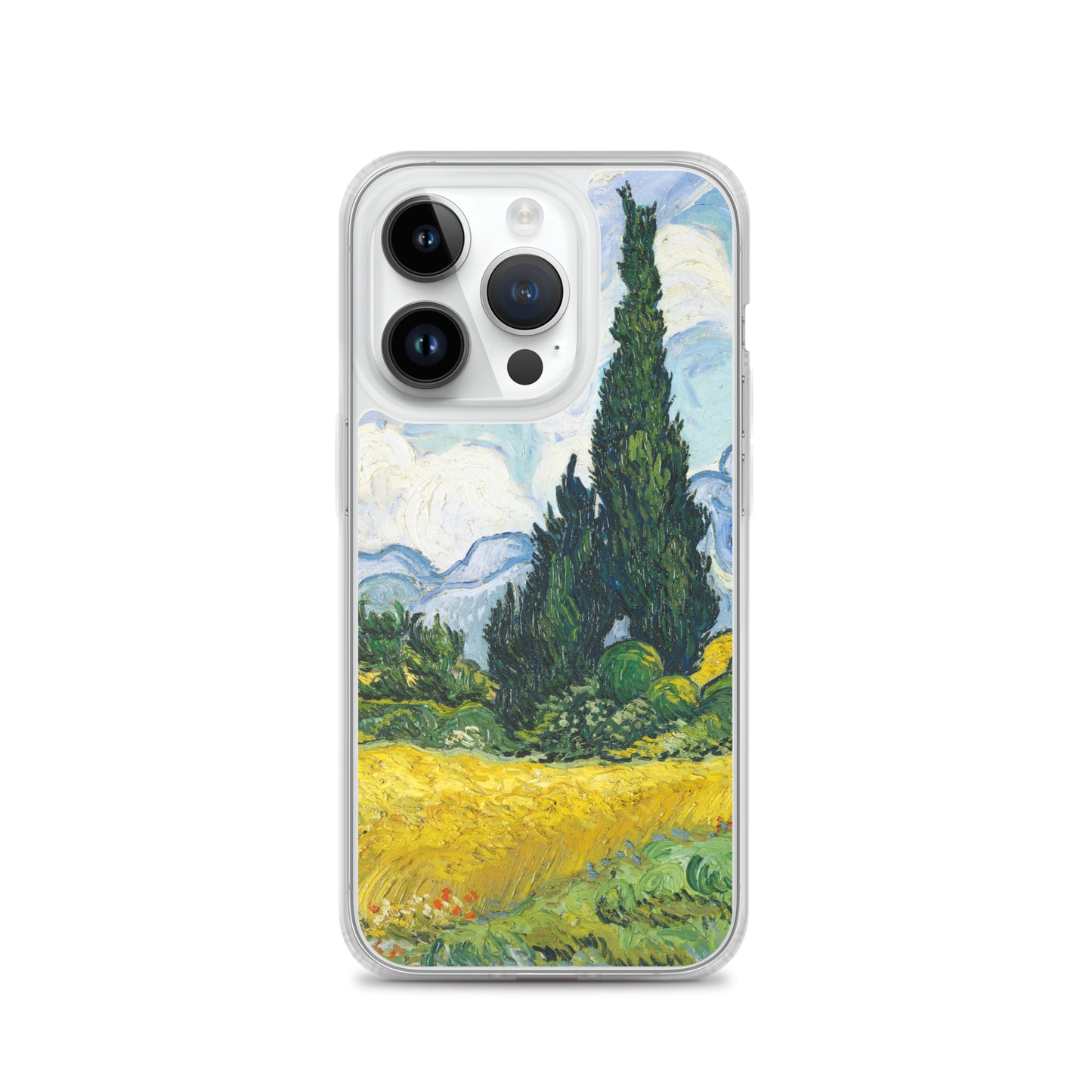 Wheat Field with Cypresses Van Gogh Clear Case for iPhone®