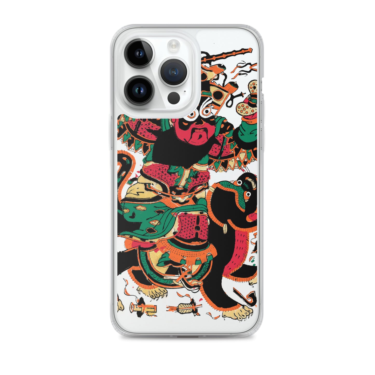 Door Guard Zhao Gongming Clear Case for iPhone®