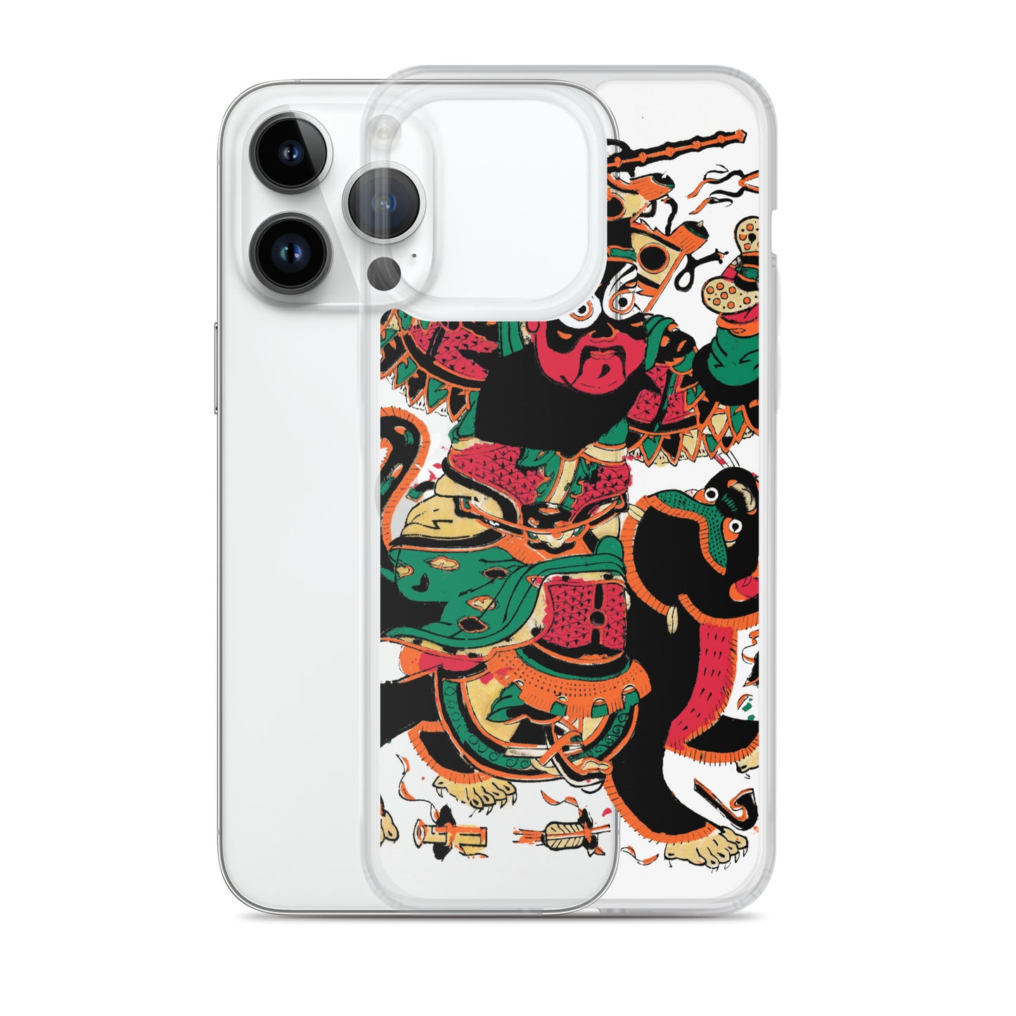 Door Guard Zhao Gongming Clear Case for iPhone®