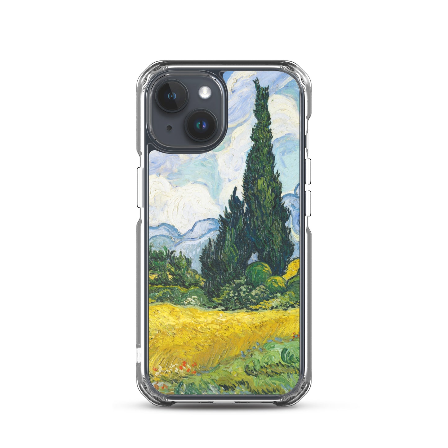 Wheat Field with Cypresses Van Gogh Clear Case for iPhone®