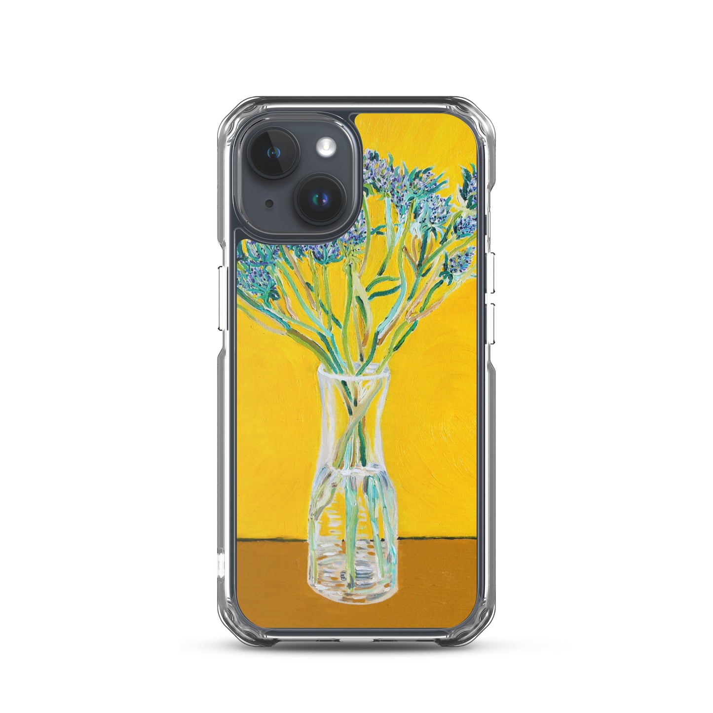 Bouquet of Flower Thistles Clear Case for iPhone®