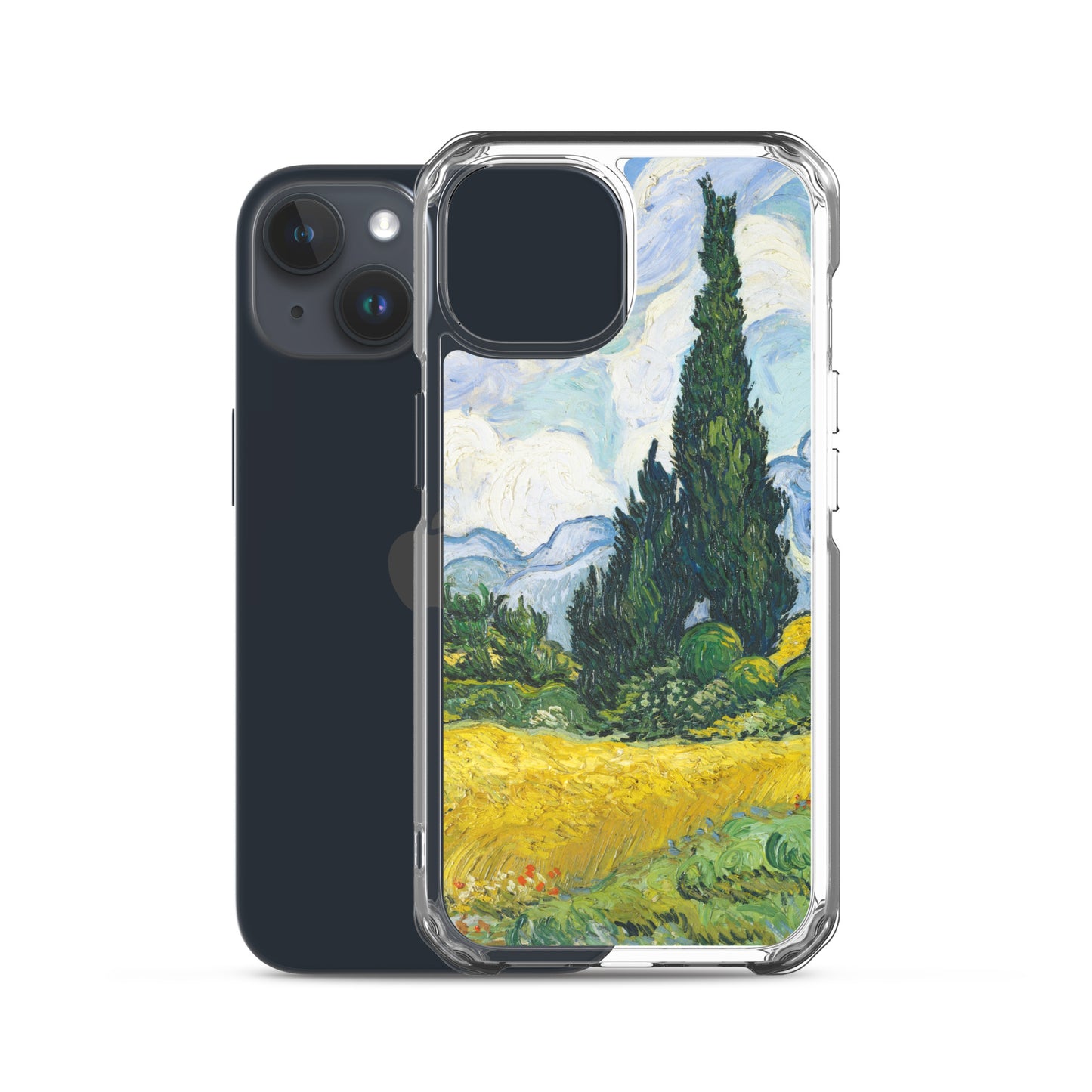 Wheat Field with Cypresses Van Gogh Clear Case for iPhone®