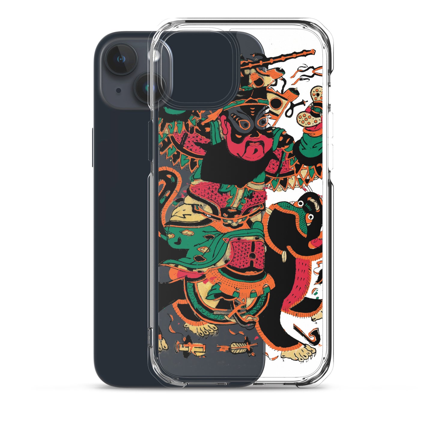 Door Guard Zhao Gongming Clear Case for iPhone®