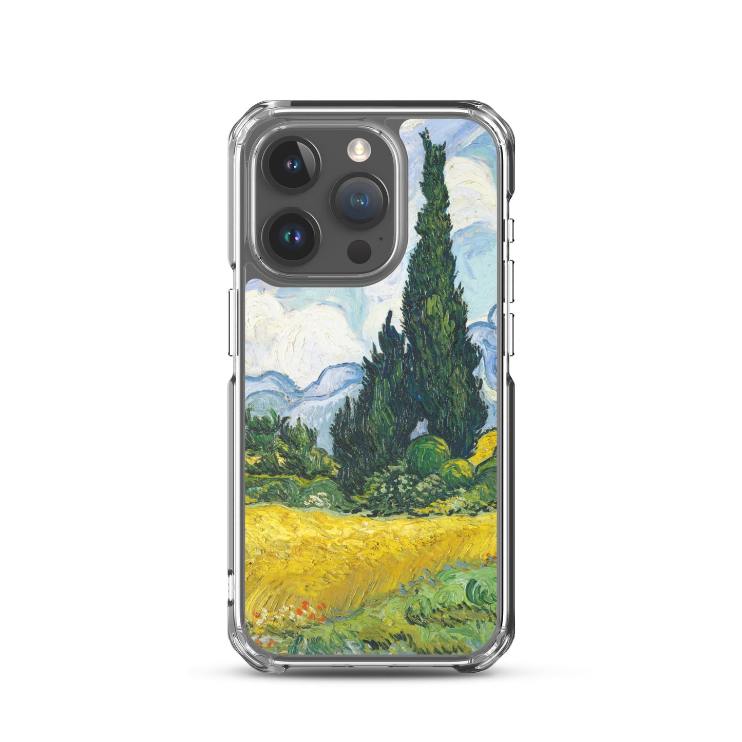 Wheat Field with Cypresses Van Gogh Clear Case for iPhone®