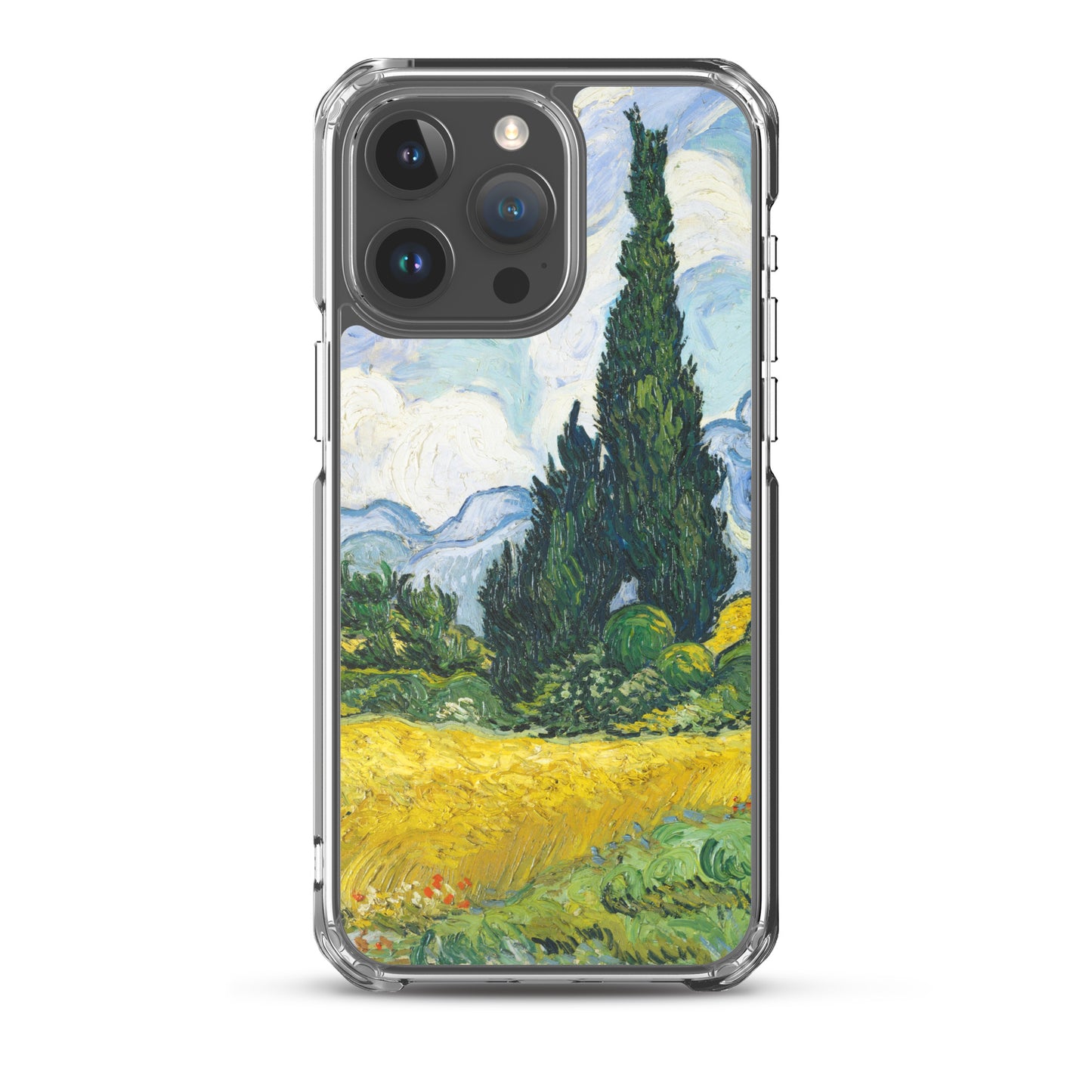 Wheat Field with Cypresses Van Gogh Clear Case for iPhone®