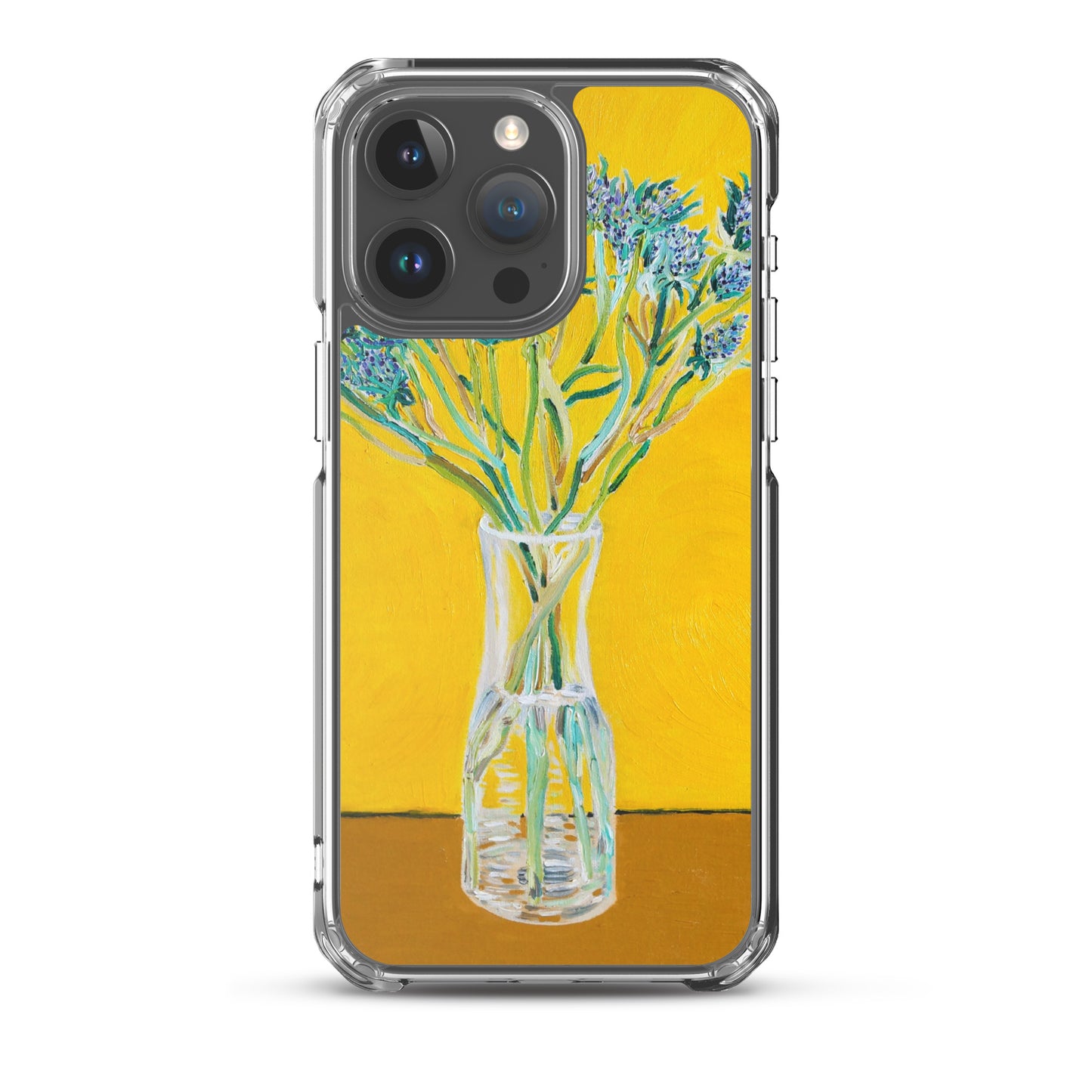 Bouquet of Flower Thistles Clear Case for iPhone®