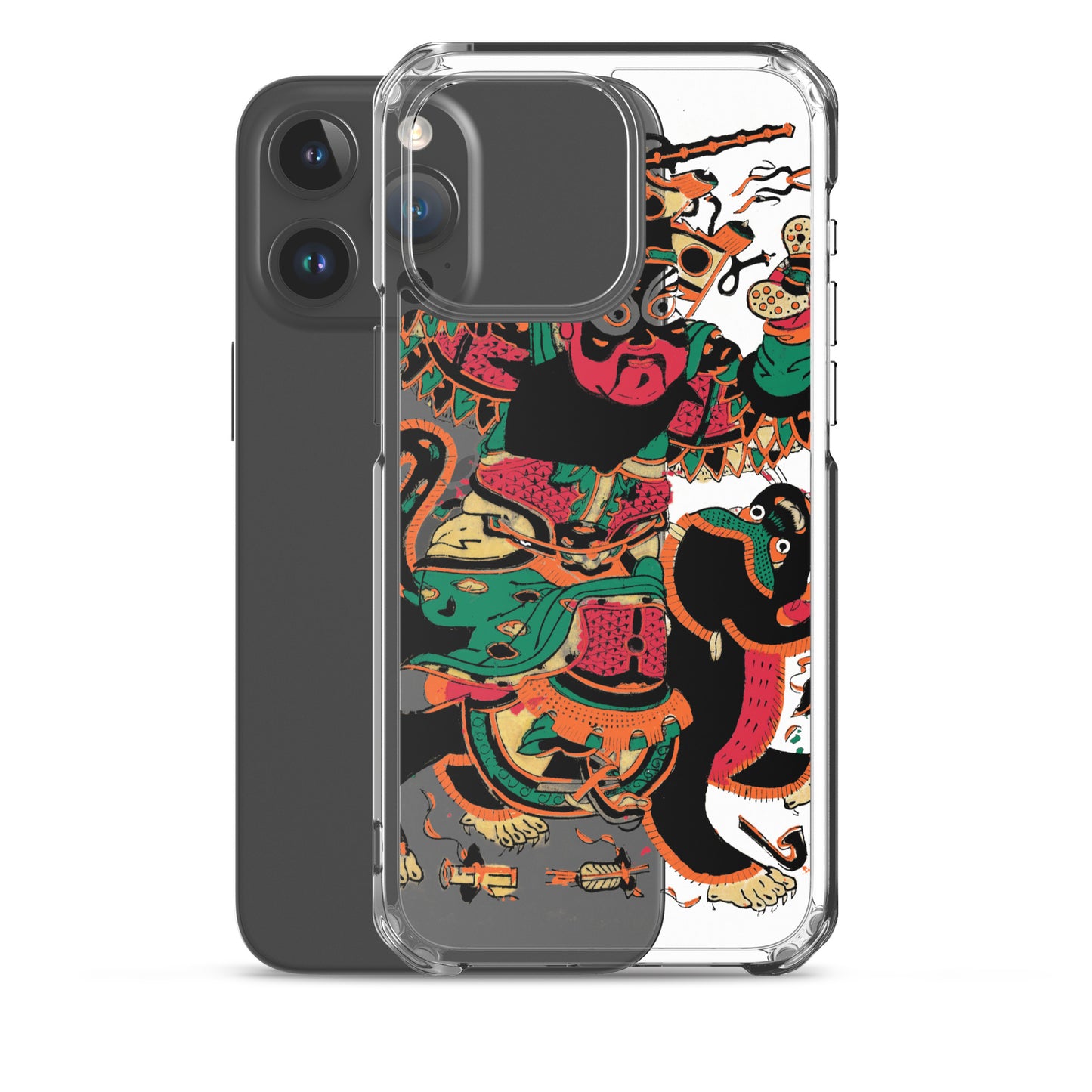 Door Guard Zhao Gongming Clear Case for iPhone®