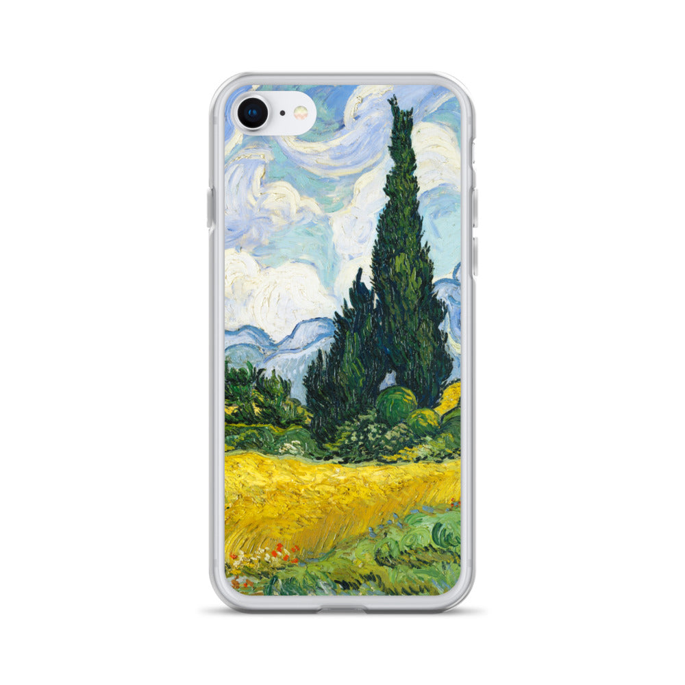 Wheat Field with Cypresses Van Gogh Clear Case for iPhone®