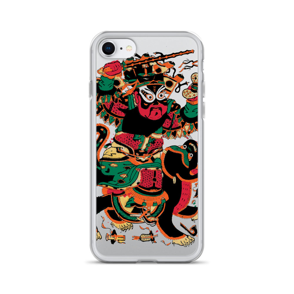 Door Guard Zhao Gongming Clear Case for iPhone®