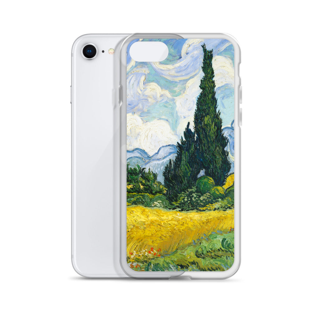 Wheat Field with Cypresses Van Gogh Clear Case for iPhone®