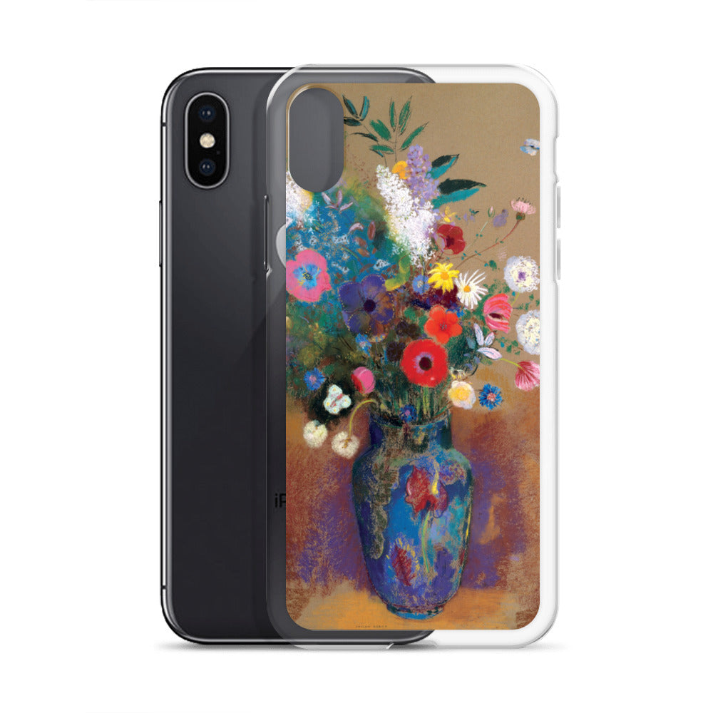 Bouquet of Flowers Odilon Redon Clear Case for iPhone®