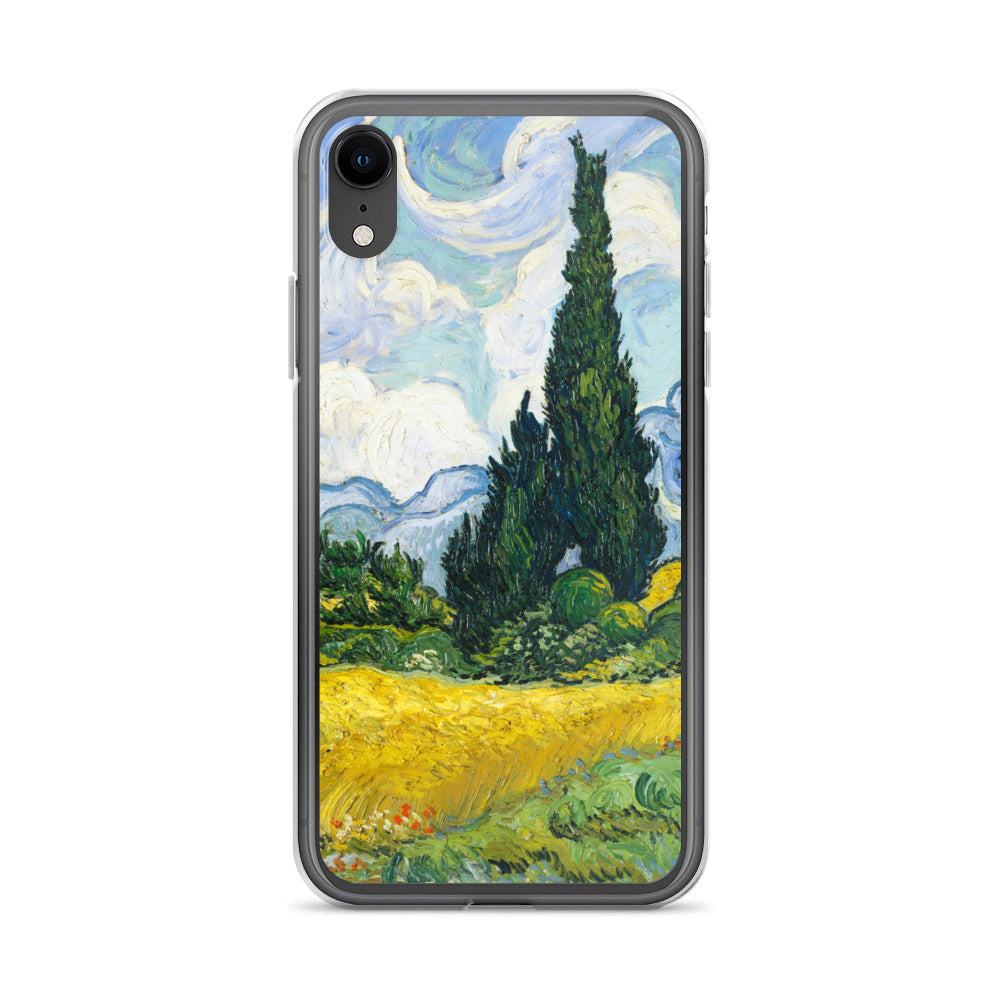 Wheat Field with Cypresses Van Gogh Clear Case for iPhone®
