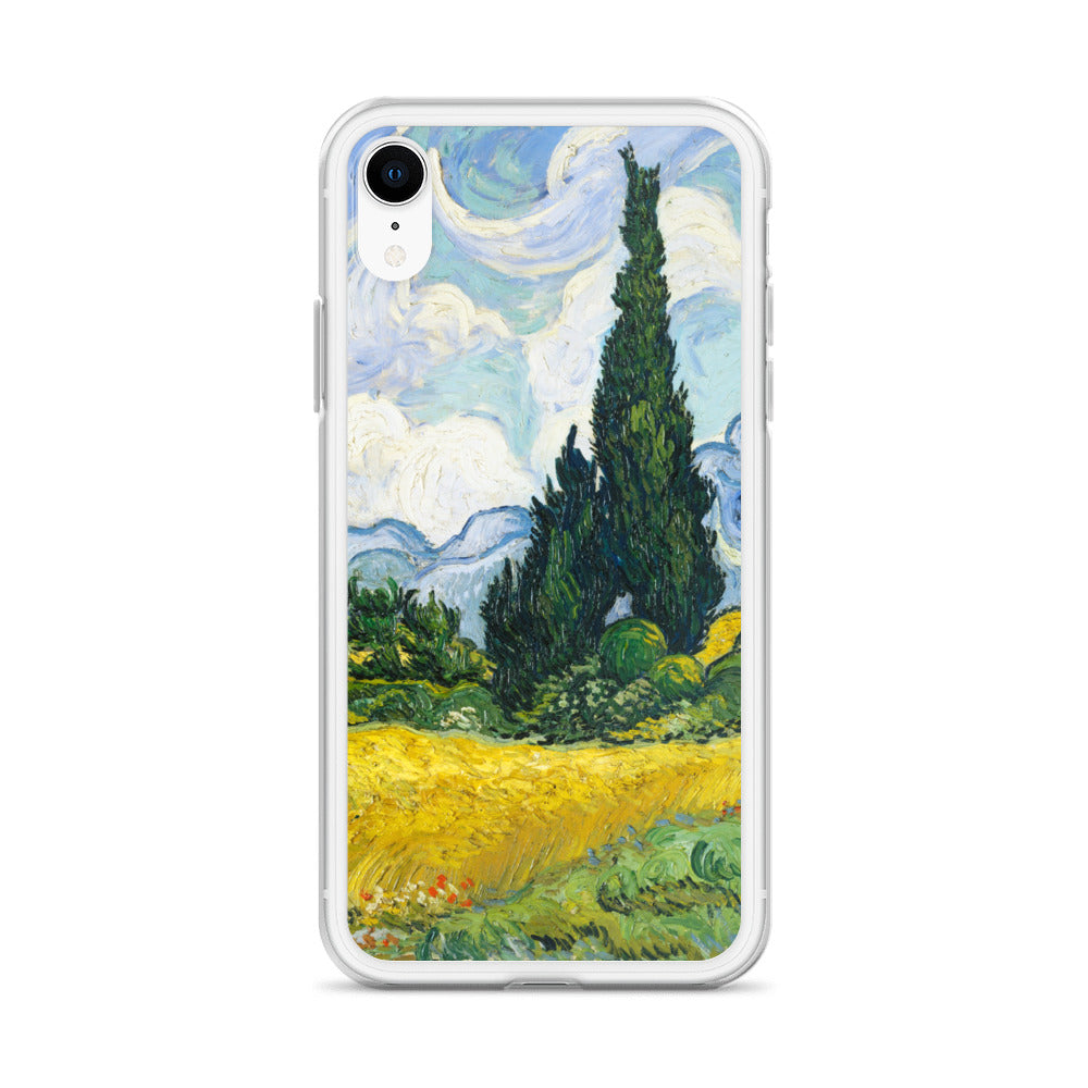 Wheat Field with Cypresses Van Gogh Clear Case for iPhone®