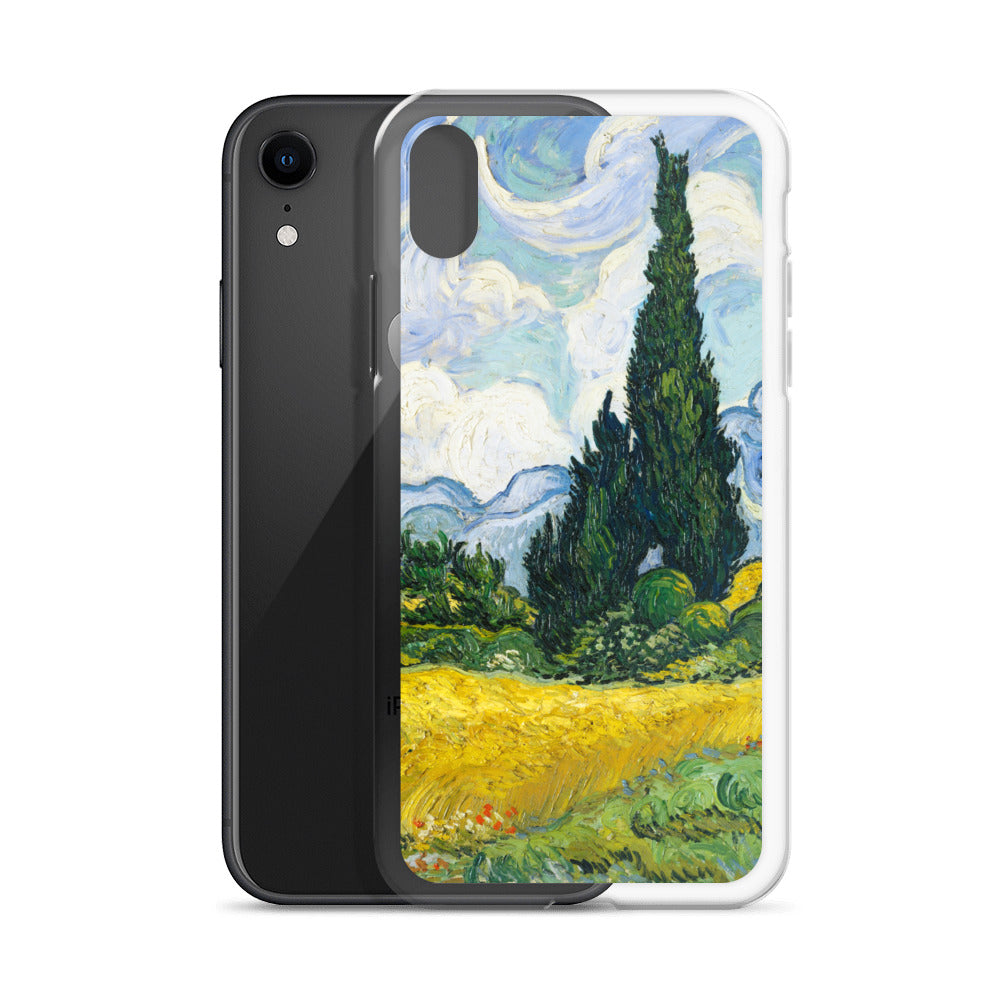 Wheat Field with Cypresses Van Gogh Clear Case for iPhone®