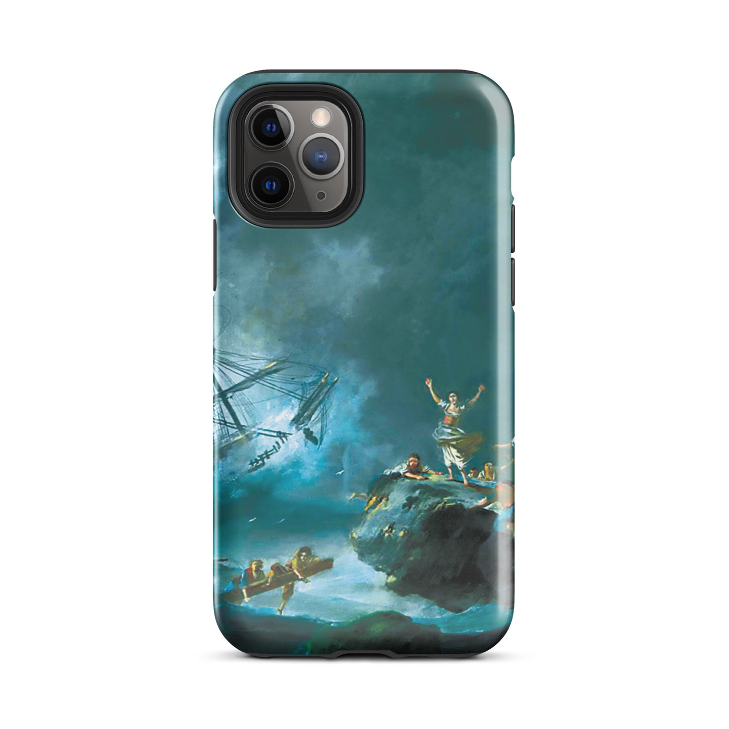 A Shipwreck in a Storm by Jean Pillement Tough Case for iPhone®