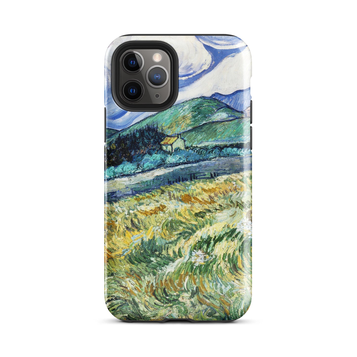 Mountainous Landscape Behind Saint-Rémy by Vincent Van Gogh Tough Case for iPhone®