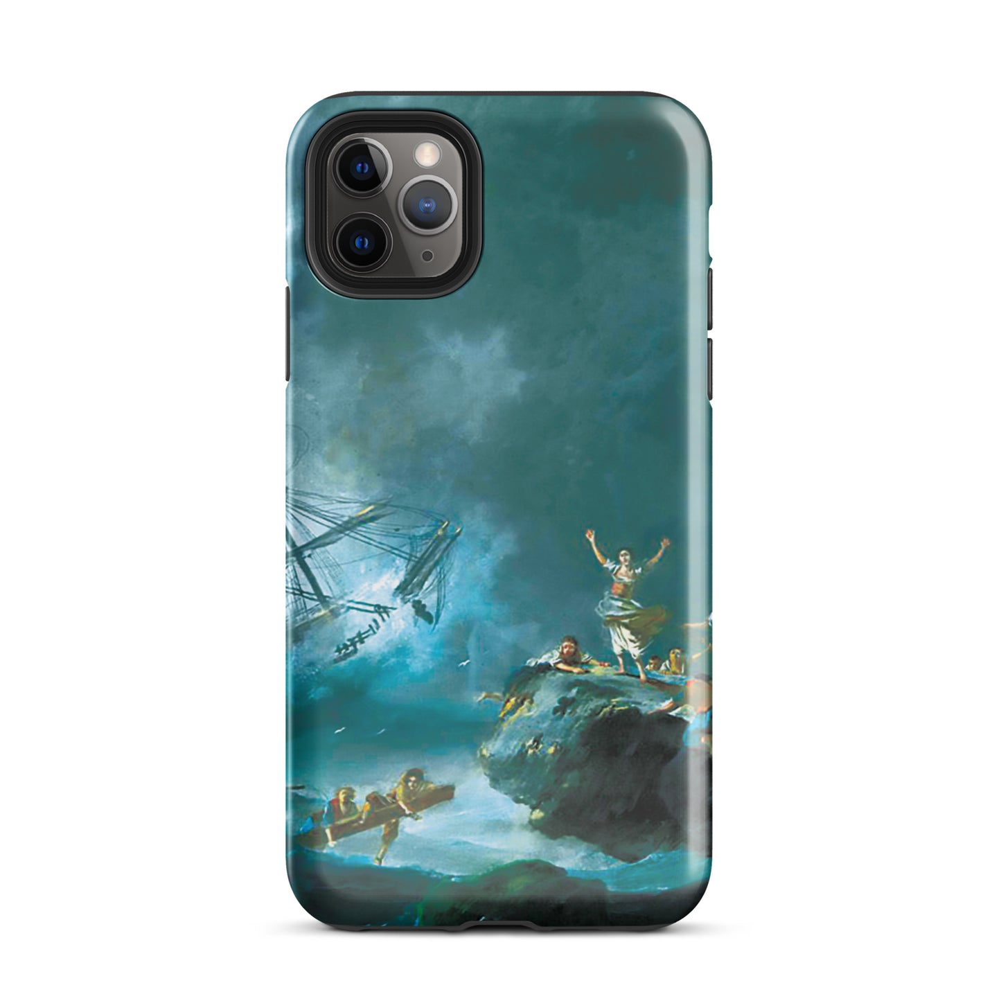 A Shipwreck in a Storm by Jean Pillement Tough Case for iPhone®