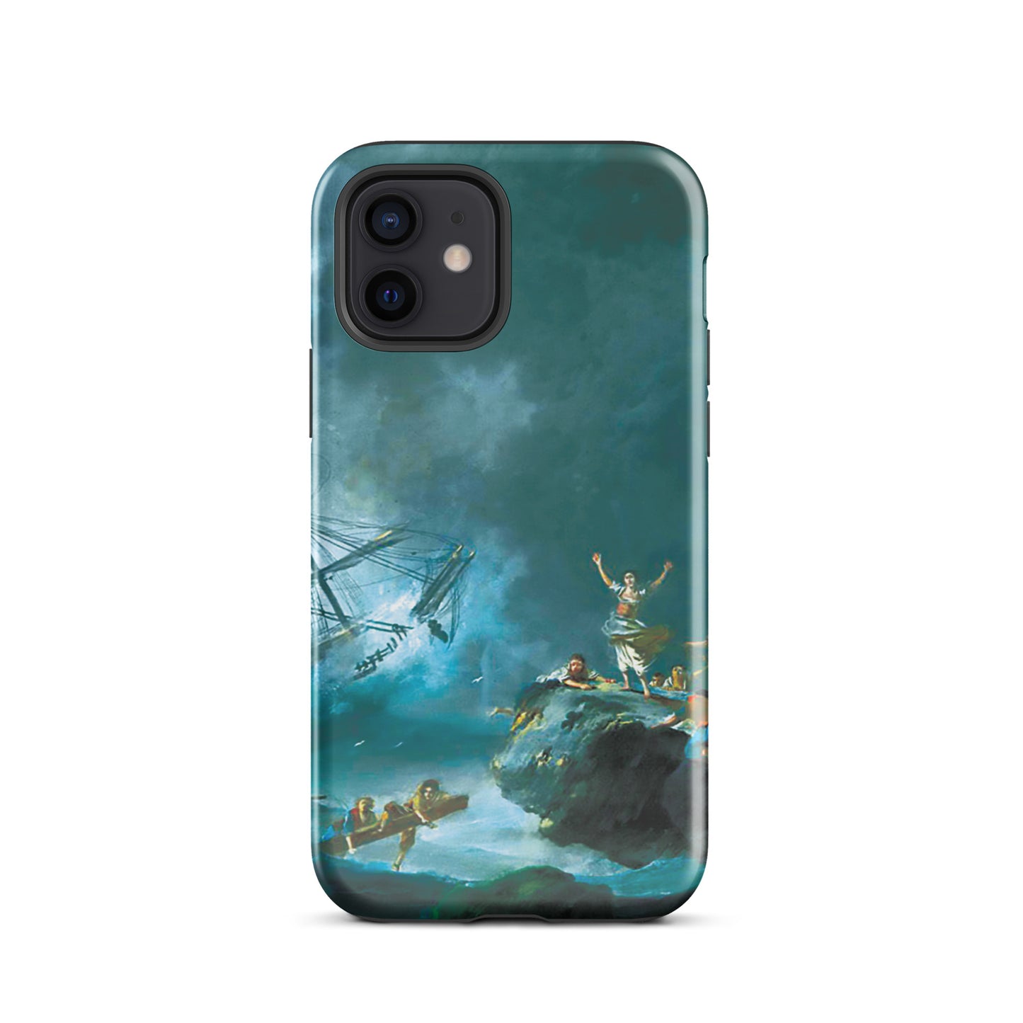 A Shipwreck in a Storm by Jean Pillement Tough Case for iPhone®