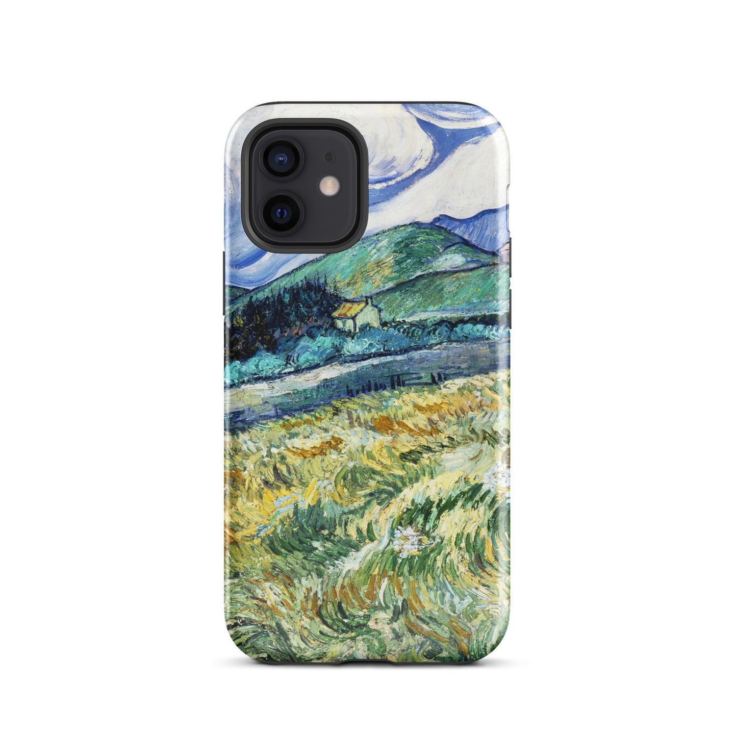 Mountainous Landscape Behind Saint-Rémy by Vincent Van Gogh Tough Case for iPhone®