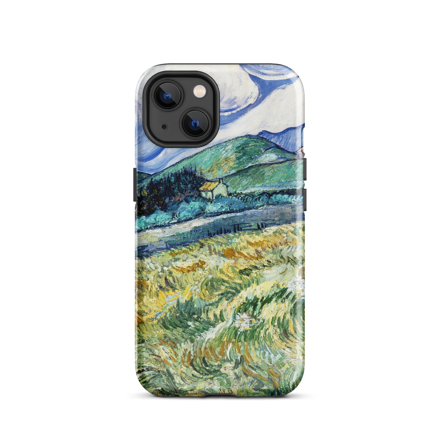 Mountainous Landscape Behind Saint-Rémy by Vincent Van Gogh Tough Case for iPhone®